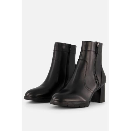 Feyn Enkellaarsjes zwart Leer