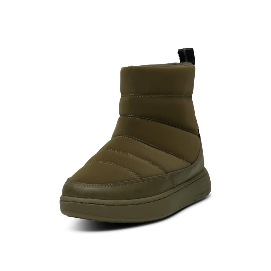 Woden WODEN Snowboots Isa donkergroen / zwart -