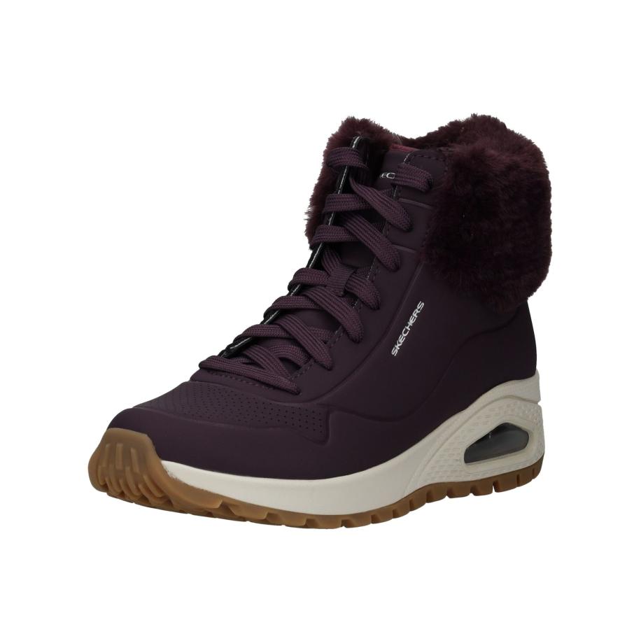 Skechers SKECHERS Veterlaarsjes wijnrood -