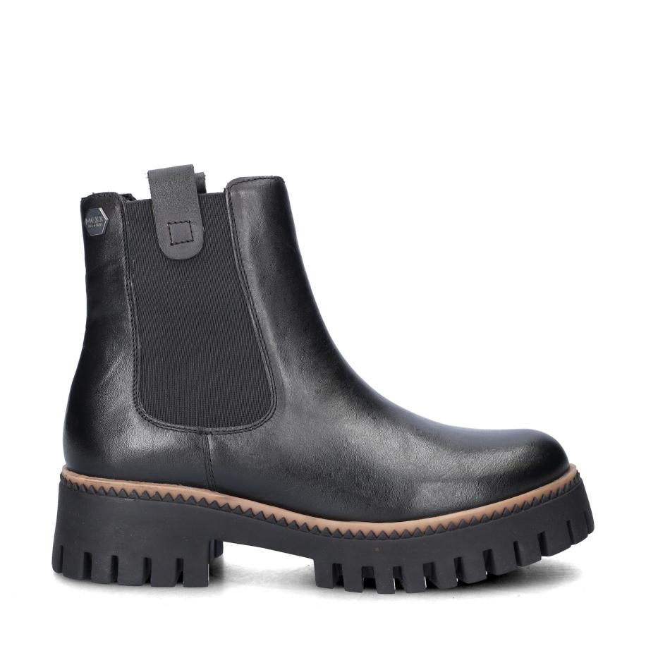 Mexx Paia Milky chelseaboots Zwart 496627 Zwart