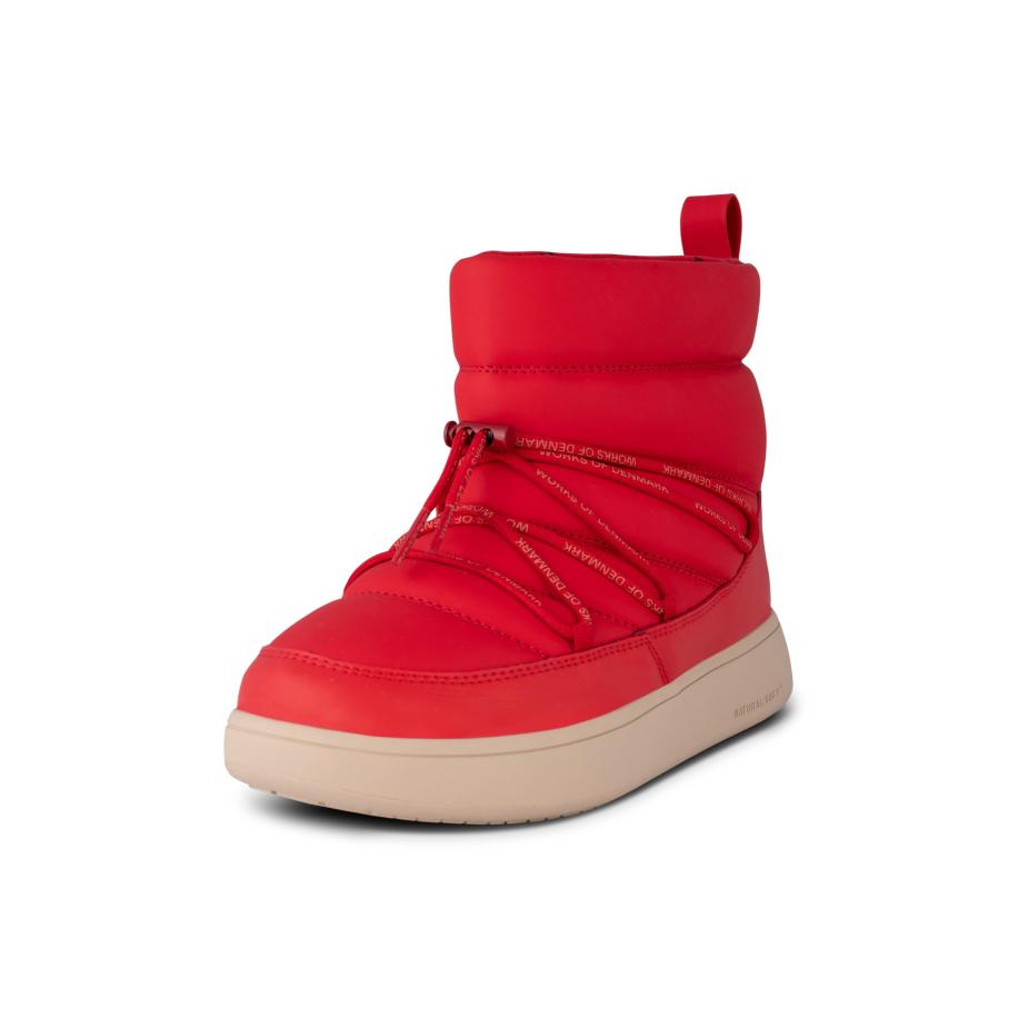 Woden WODEN Snowboots Isa rood -