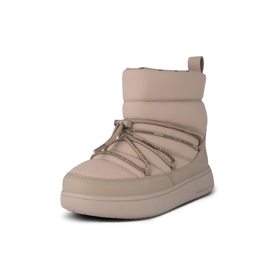 Woden WODEN Snowboots Isa beige -