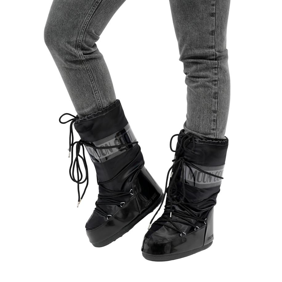 Moon Boot Snowboots Icon Glance Zwart