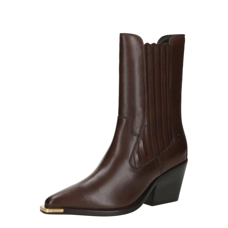 Bronx BRONX Enkellaarsjes Next-Low-Kole donkerbruin -