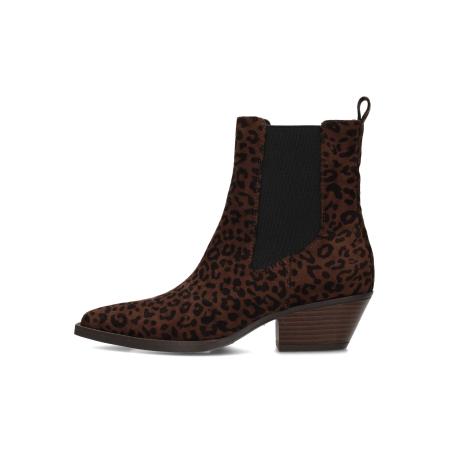 Posh POSH by Poelman Chelsea boots CARMEN chocoladebruin / zwart
