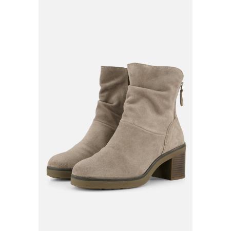Feyn Enkellaarsjes beige Suede