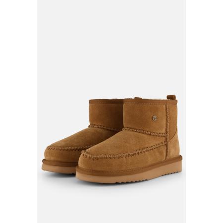 Warmbat Wallaby Stitch Winterboots cognac Suede