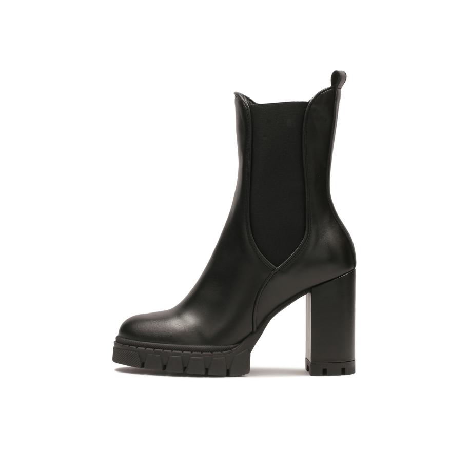 Kazar Enkellaarsjes zwart Zwart