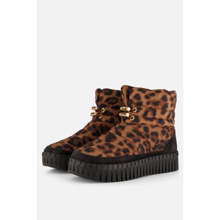 Ilse Jacobsen Tulip6082 Enkellaarsjes bruin Nylon