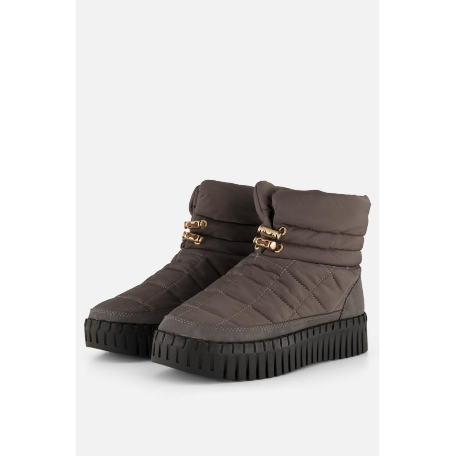 Ilse Jacobsen Tulip6082 Enkellaarsjes grijs Nylon Grijs