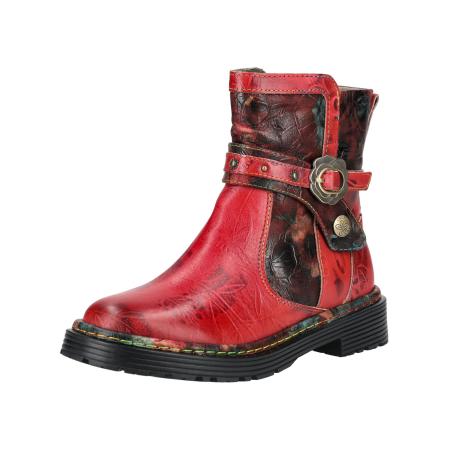 Laura Vita Laura Vita Enkellaarsjes bordeaux / wijnrood