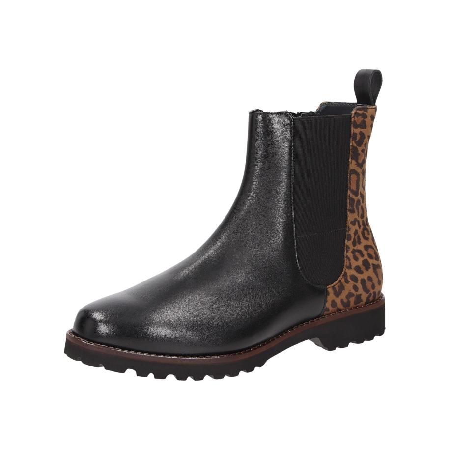 Sioux SIOUX Chelsea boots Meredith-750-H lichtbruin / donkerbruin -