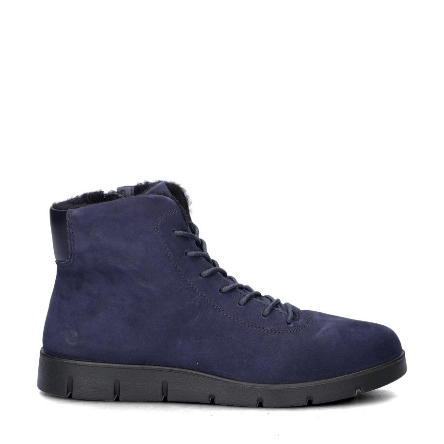 Ecco Bella veterboots Blauw 495733 Blauw
