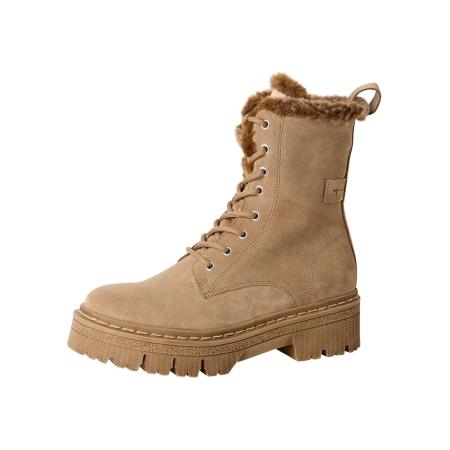 Tamaris Tamaris Veterlaarsjes donkerbeige