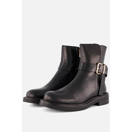Mexx Piera Mabel Biker boots zwart Leer