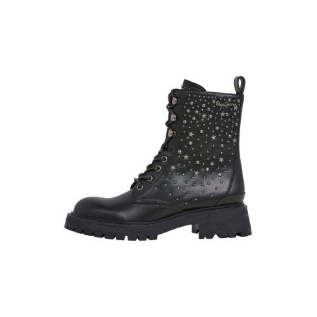 Pepe Jeans Veterlaarsjes zwart