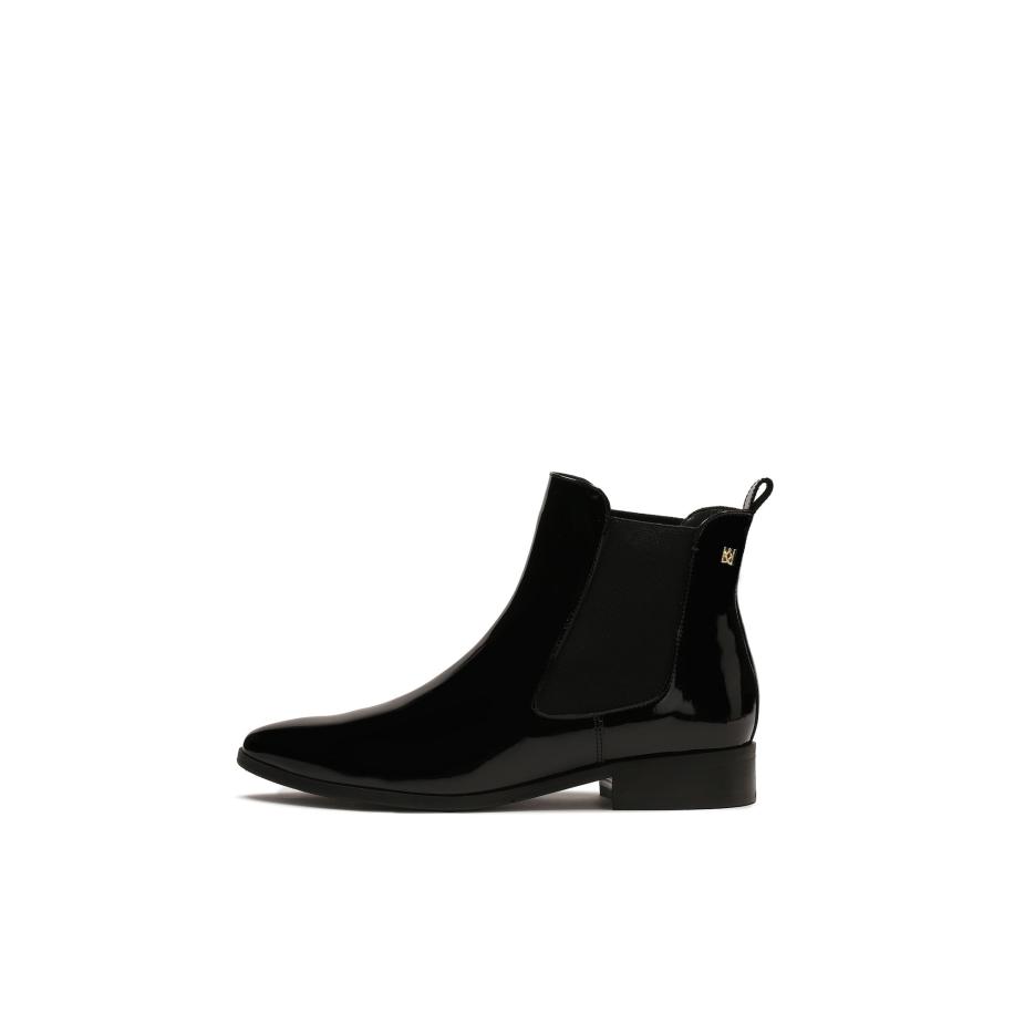 Kazar Enkellaarsje zwart Zwart