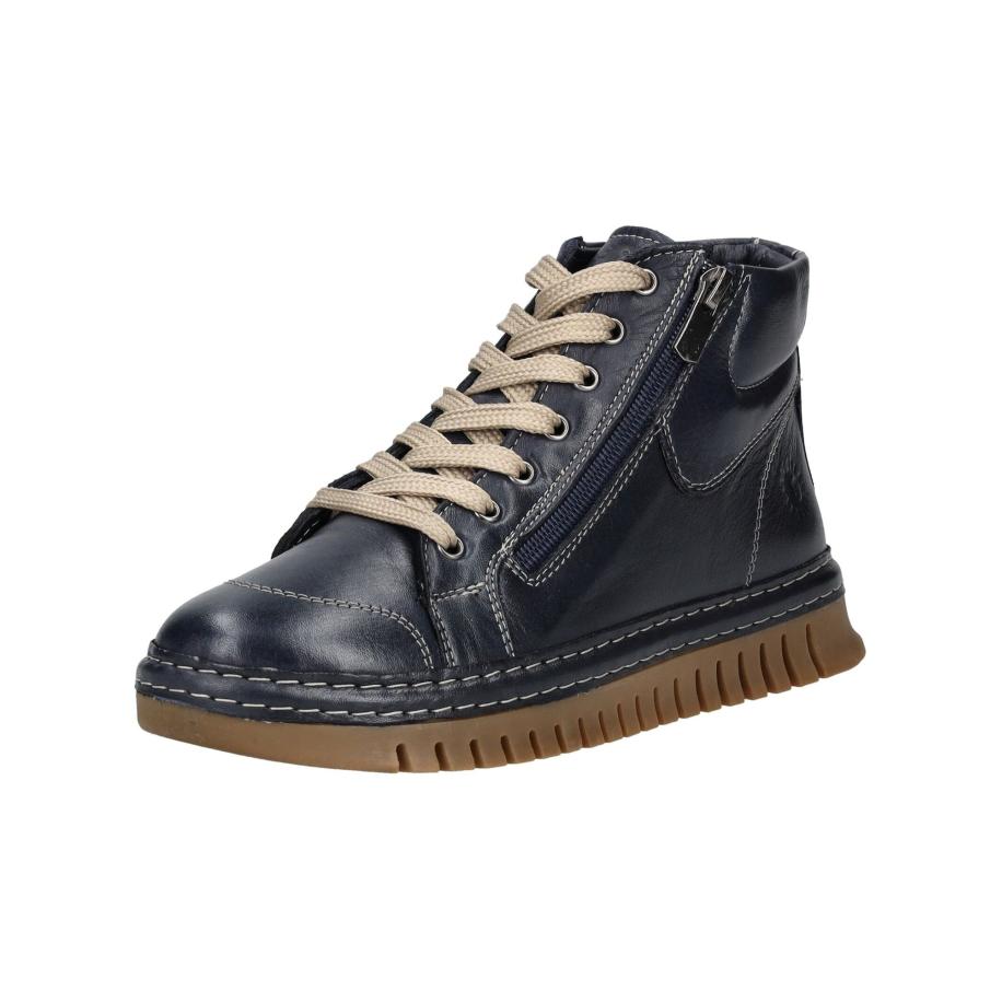 COSMOS COMFORT Veterlaarsjes zwart Zwart