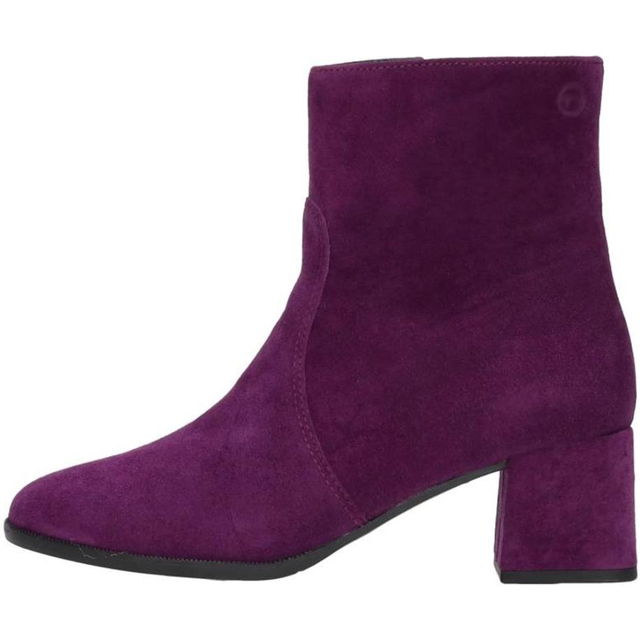 Tamaris - Enkellaarsjes Hak Paars