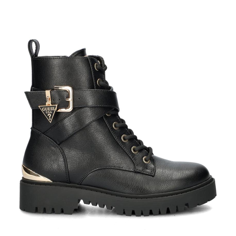 Guess Olsy bikerboots Zwart 469827 Zwart