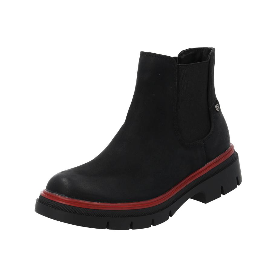 Palado Palado Chelsea boots Natlee rood / zwart -