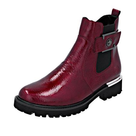 Remonte REMONTE Chelsea boots wijnrood