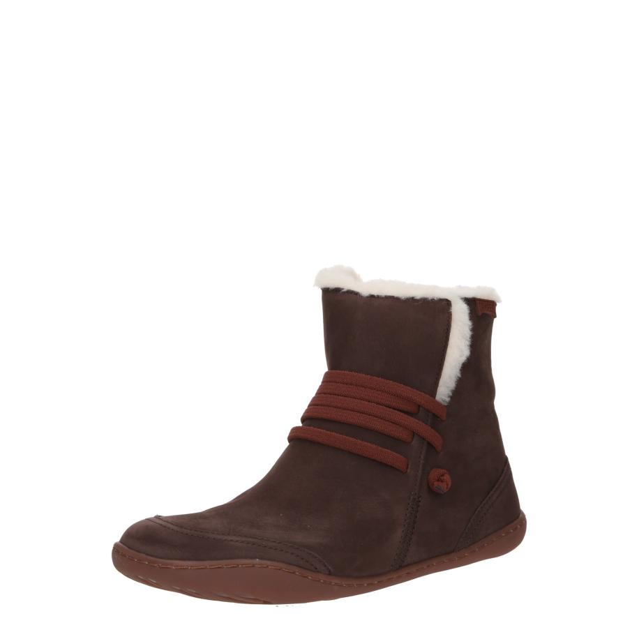 Camper CAMPER Enkellaarsjes Peu Cami kastanjebruin -