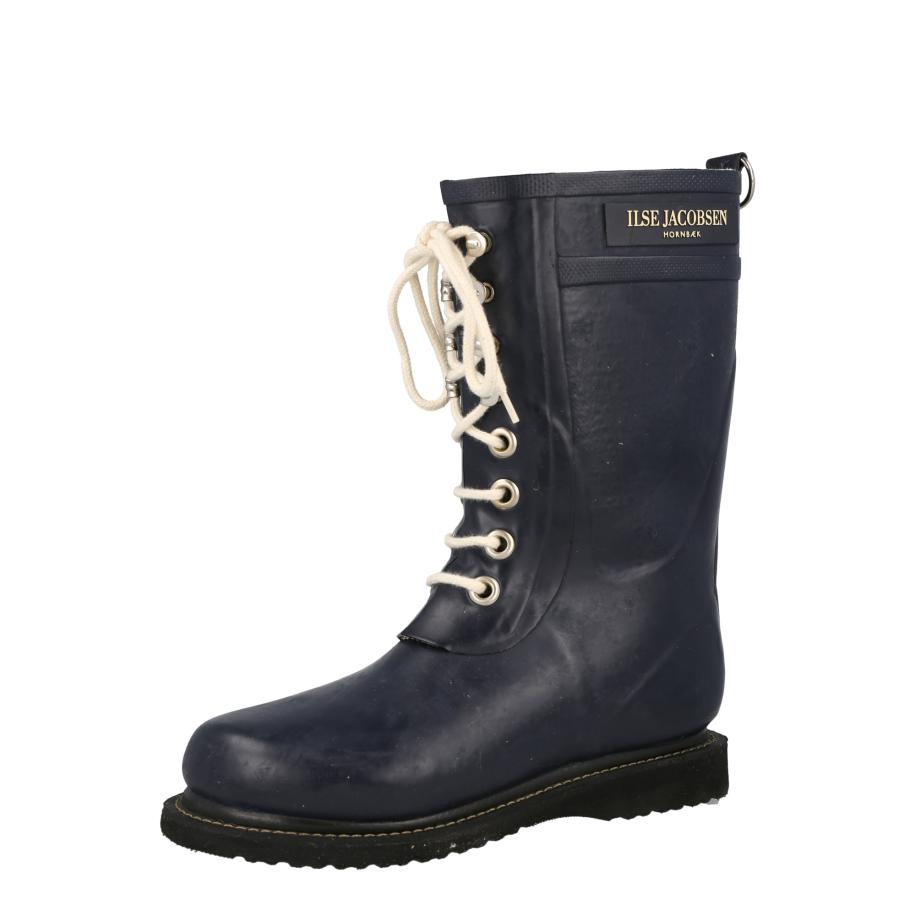 Ilse Jacobsen ILSE JACOBSEN Regenlaarzen nachtblauw / goud -