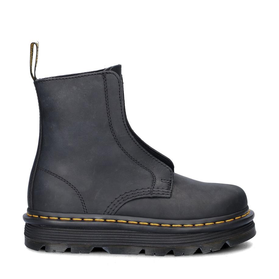 Dr. Martens ZebZag Laceless veterboots Zwart 497228 Zwart