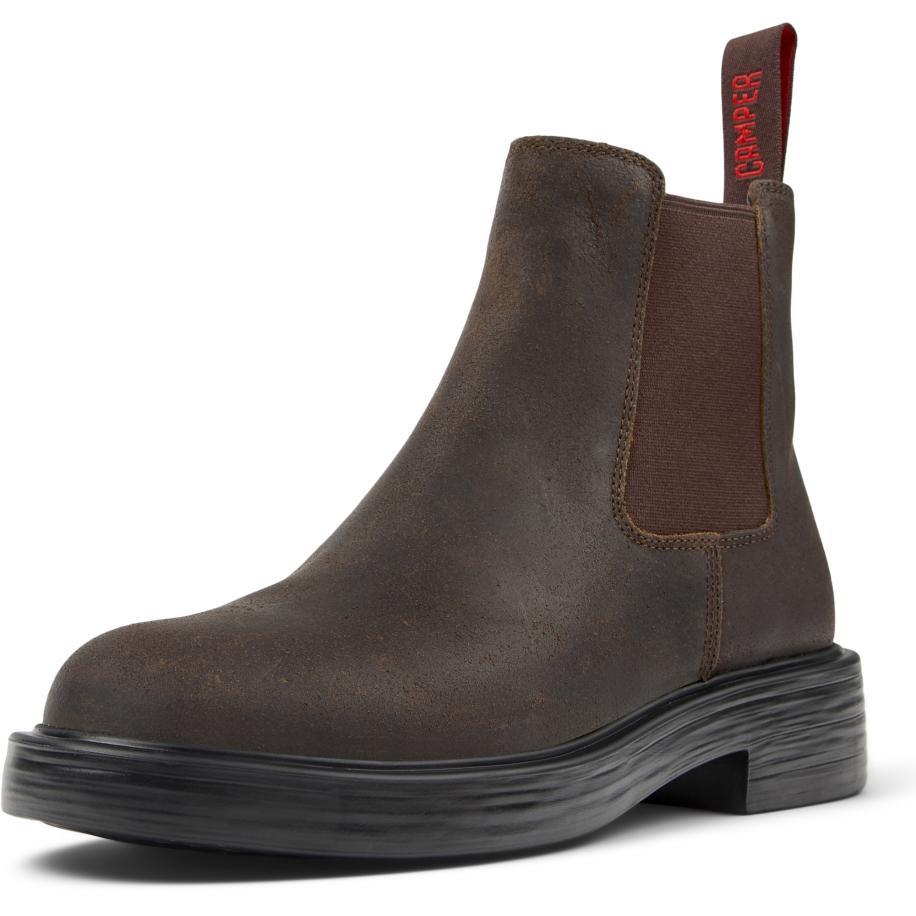 Camper CAMPER Enkellaarsje Dean donkerbruin -