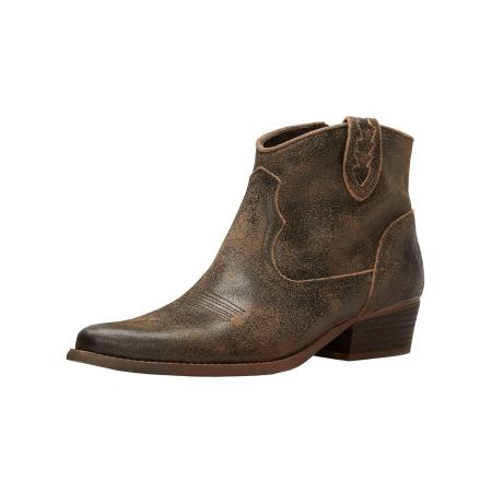 Felmini FELMINI Enkellaarsjes West bruin / zwart gemêleerd