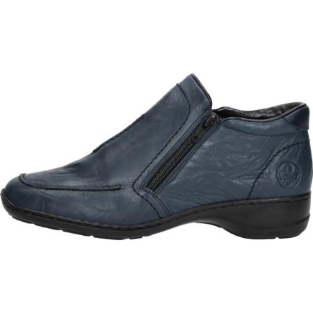 Rieker - Enkellaarsjes Plat