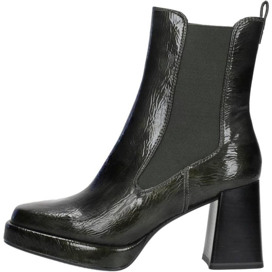 Tamaris - Enkellaarsjes Hak Groen