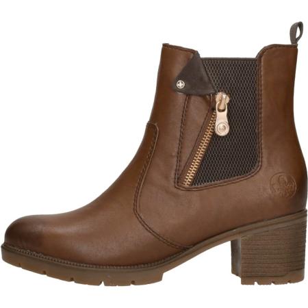 Rieker - Enkellaarsjes Hak