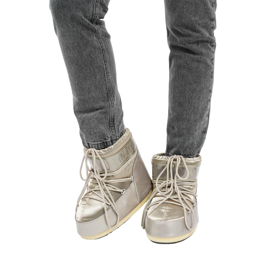 Moon Boot Snowboots Icon Low Glance Zilver