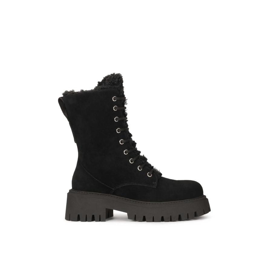 Kazar Kazar Veterlaarsjes zwart -