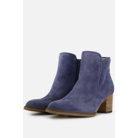 Gabor Enkellaarsjes blauw Suede