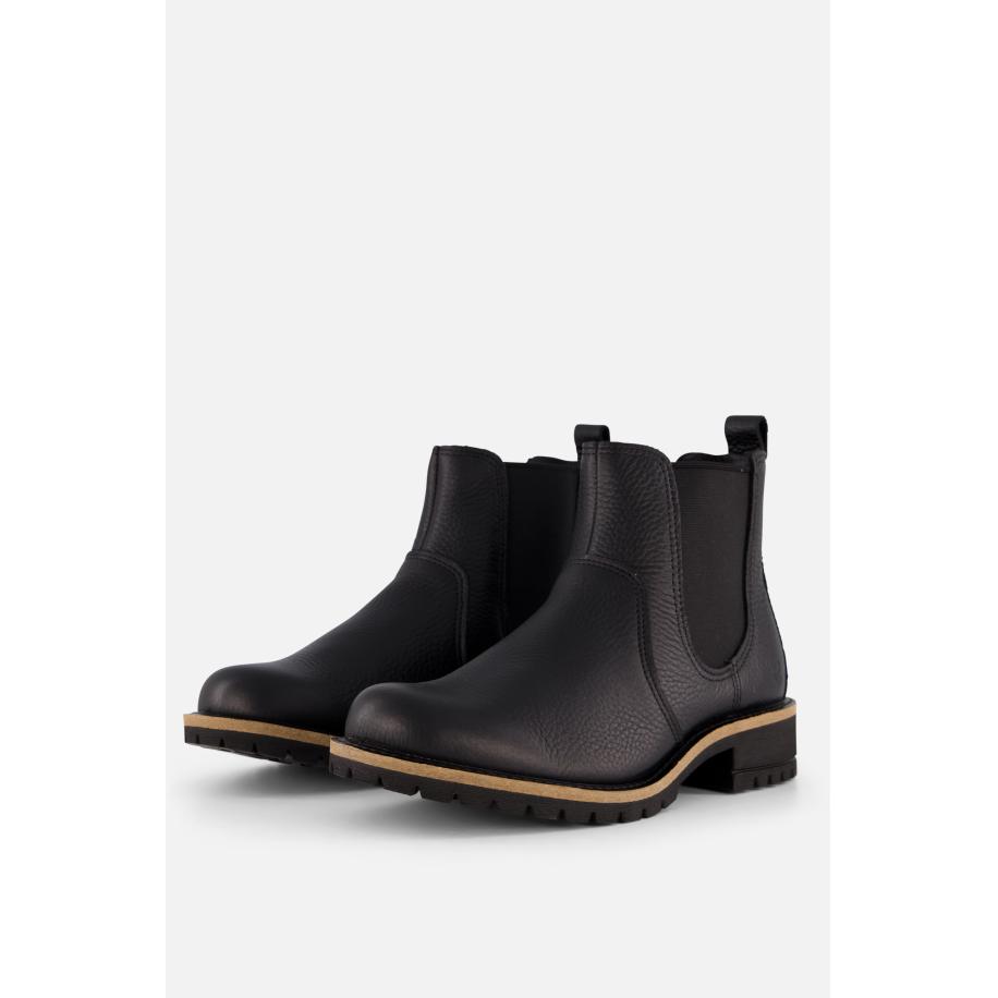 Ecco Elaina Chelsea boots zwart Leer Zwart