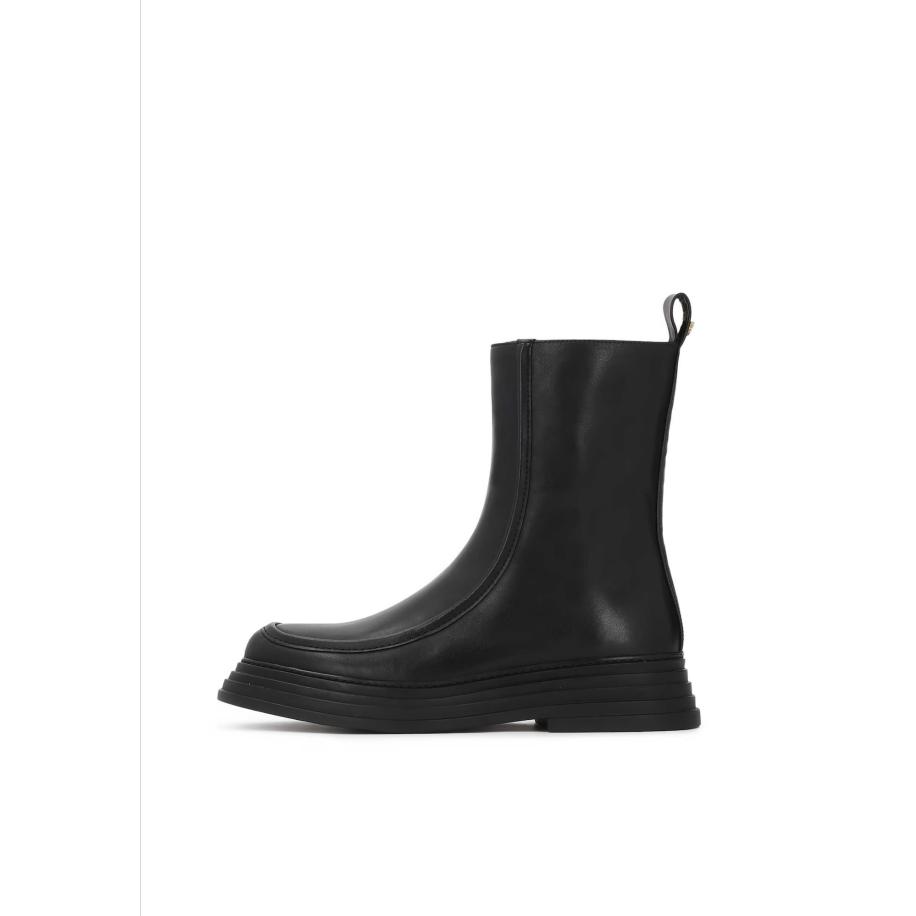 Kazar Kazar Enkellaarsjes zwart -