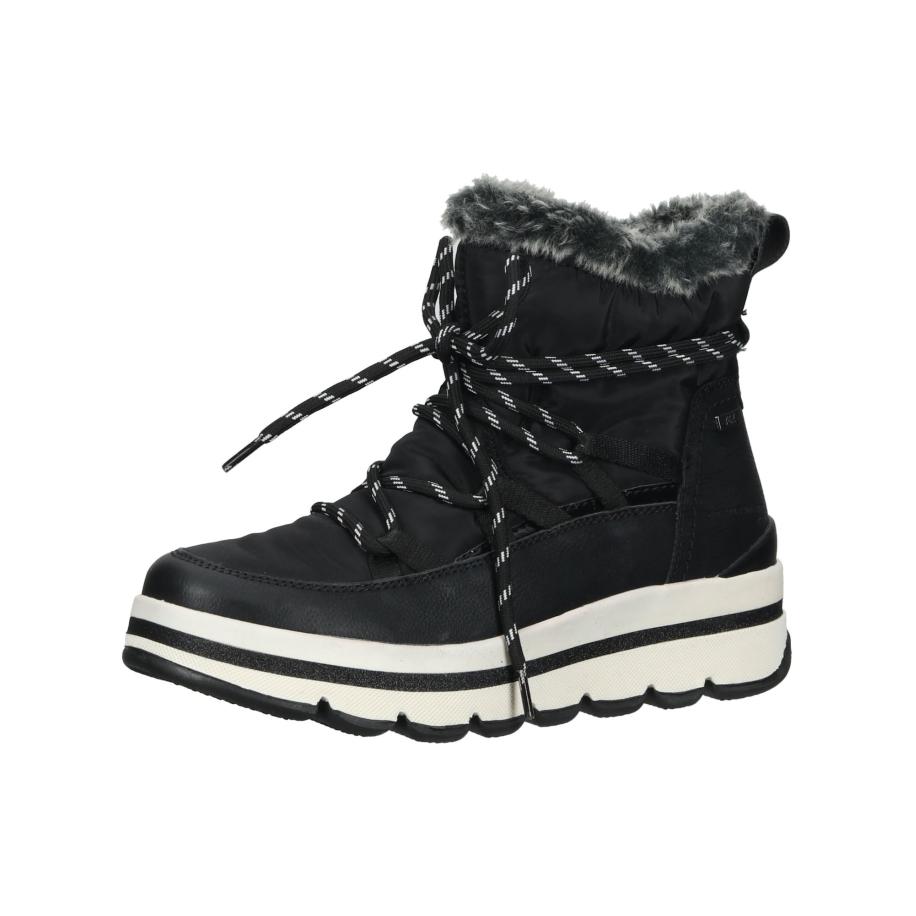 Tom Tailor TOM TAILOR Snowboots donkergrijs / zwart -