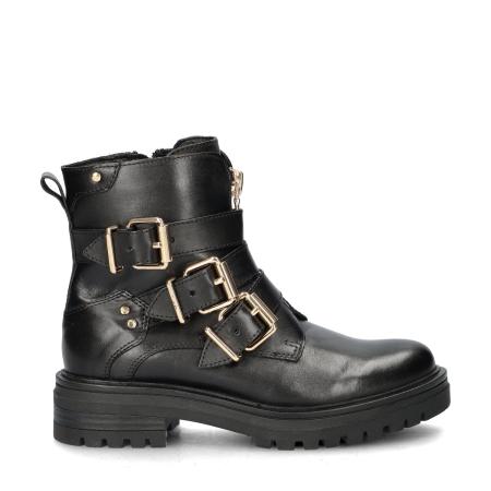 Nelson Monk bikerboots Zwart 461676