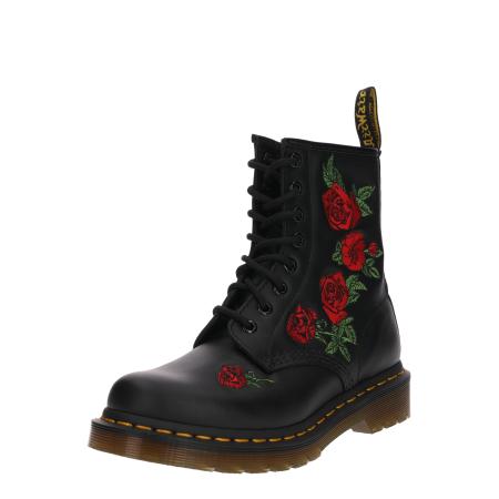 Dr. Martens Dr. Martens Veterlaarsjes Vonda groen / rood / zwart
