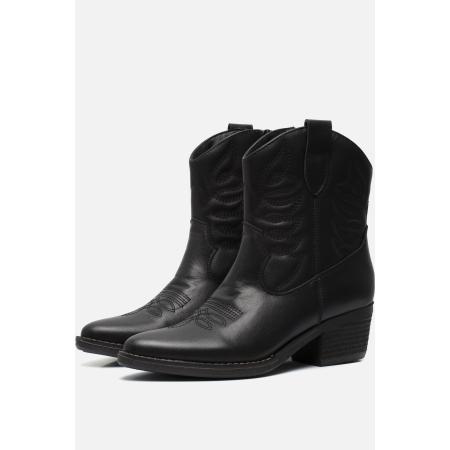 Cellini Cowboylaarzen zwart Leer