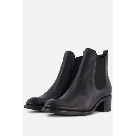 Linea Zeta Chelsea boots zwart Leer