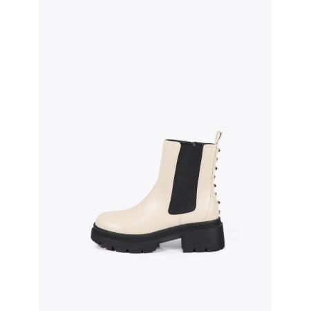 Lola Casademunt Lola Casademunt Chelsea boots crème / zwart