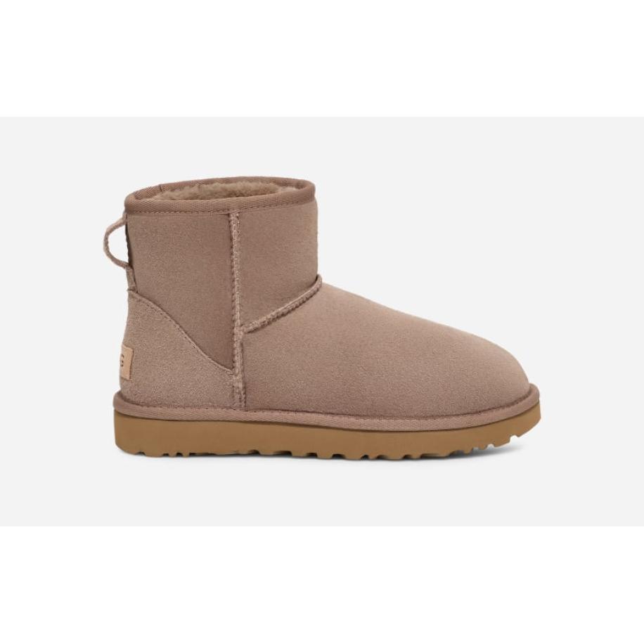 UGG® Classic Mini II-laars voor dames in Brown, Maat 39, Dubbelzijdig Bruin