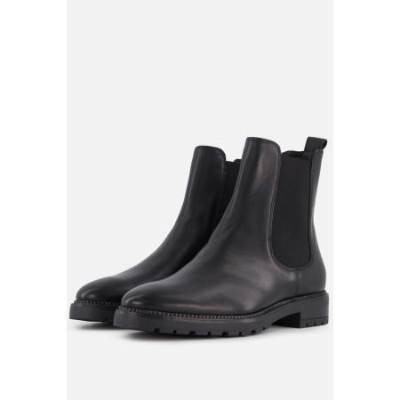 Linea Zeta Chelsea boots zwart Leer