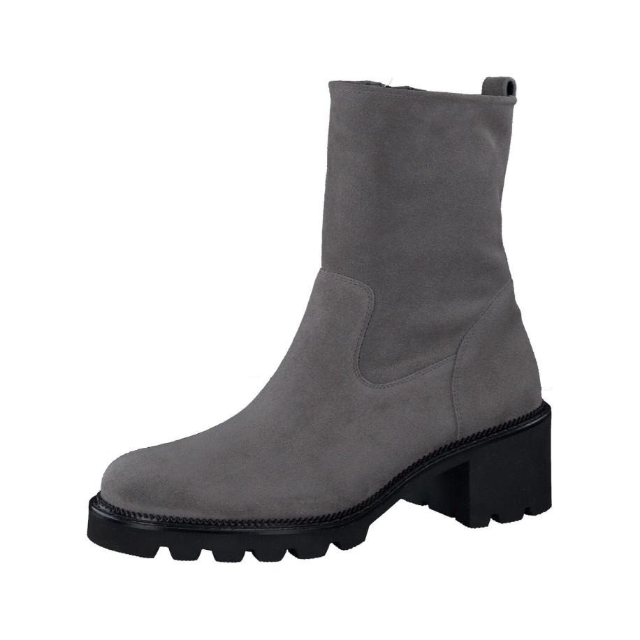 Paul Green Paul Green Enkellaarsjes donkergrijs -