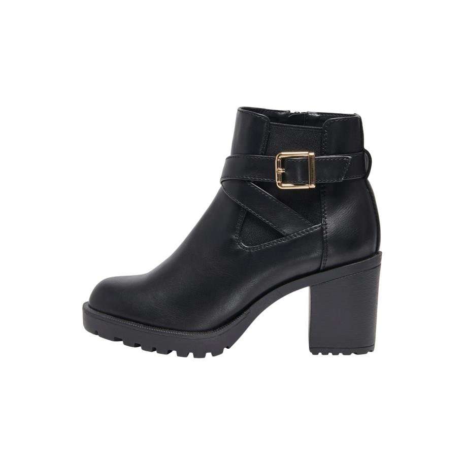 Only ONLY Enkellaarsjes ONLBARBARA-20 zwart -