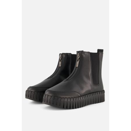 Ilse Jacobsen Tulip6372 Chelsea boots zwart Nylon